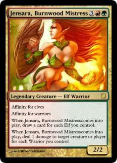 Jensara, Burnwood Mistress Jensara, Burnwood Mistress