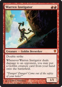 Warren Instigator I'm a Mythic! Wait a minute, what?