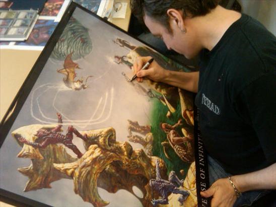 Anson Starting the Poster