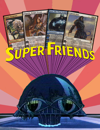 That's the Legion of Doom headquarters for all you young whippersnappers out there.